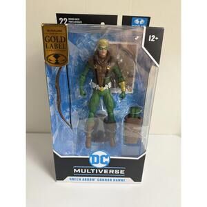 McFarlane DC Multiverse Green Arrow Connor Hawke Gold Label